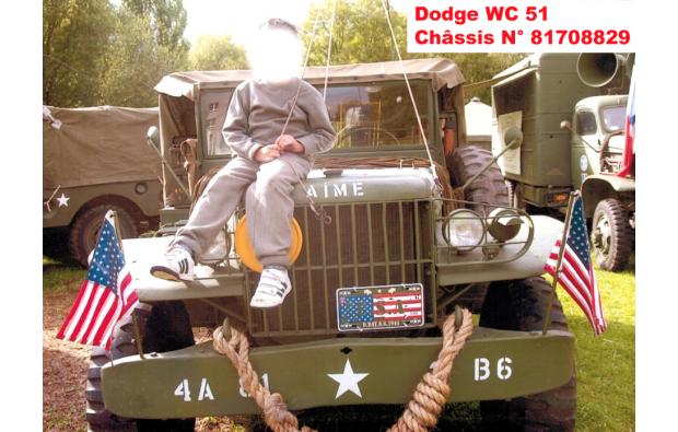 Recherche Dodge WC51 volé en 07/2013 Recherche Dodge WC51 volé en 07/2013