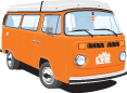 Combi Volkswagen jaune lavieillepiece