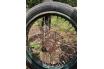 Roue très vieille moto Roue très vieille moto
