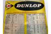 Plaque pression pneumatique DUNLOP 1971 Plaque pression pneumatique DUNLOP 1971