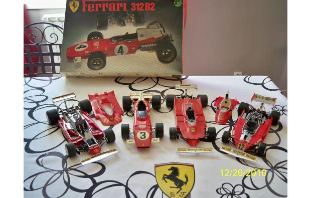 Maquettes Ferrari 