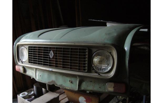 Capot RENAULT 4 TL Capot RENAULT 4 TL
