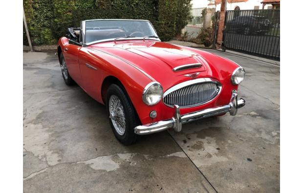 Austin Healey BJ8 3000 MK3 de 1964 (over Austin Healey BJ8 3000 MK3 de 1964 (over