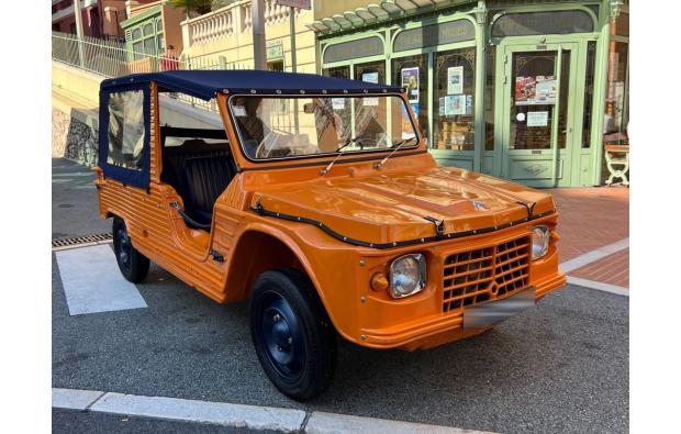 Citroën MEHARI 602 Orange Tout cuir Citroën MEHARI 602 Orange Tout cuir