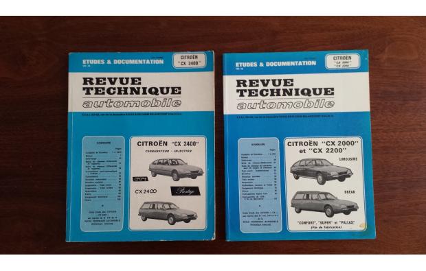 2 Revues techniques Citroen CX 2 Revues techniques Citroen CX