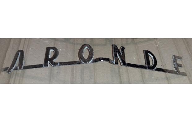 MONOGRAMME ARONDE MONOGRAMME ARONDE