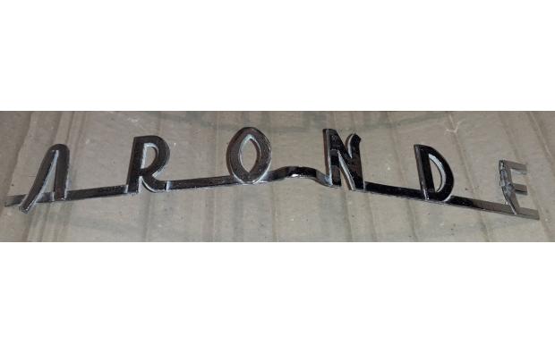 MONOGRAMME ARONDE