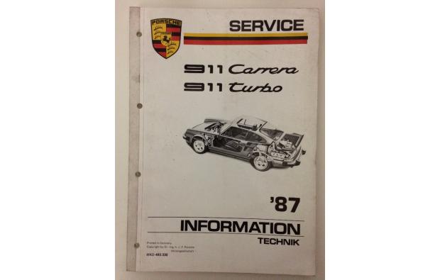 Manuel atelier Porsche 911 930 1987 Manuel atelier Porsche 911 930 1987