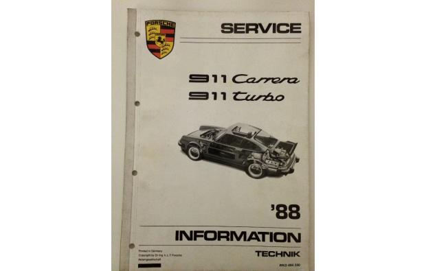 Manuel atelier Porsche 911 930 1988 Manuel atelier Porsche 911 930 1988