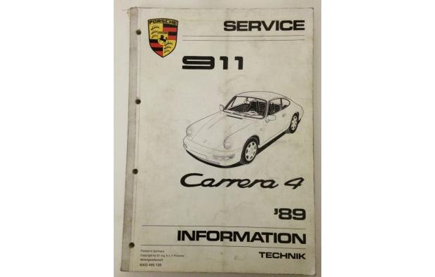 Manuel atelier Porsche 964 carrera4 1989 Manuel atelier Porsche 964 carrera4 1989
