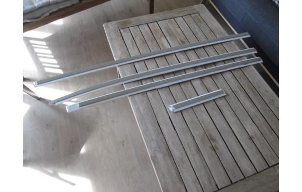 Baguettes chromées de porte pour DS Baguettes chromées de porte pour DS