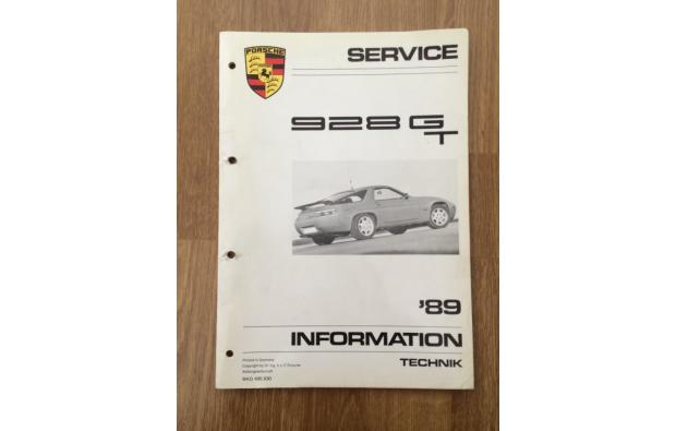 Manuel atelier Porsche 928 GT 1989