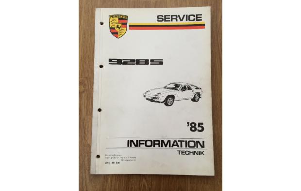 Manuel atelier Porsche 928 S 1985