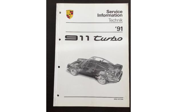 Manuel atelier Porsche 964 turbo 1991