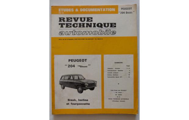 REVUE TECHNIQUE 204 DIESEL