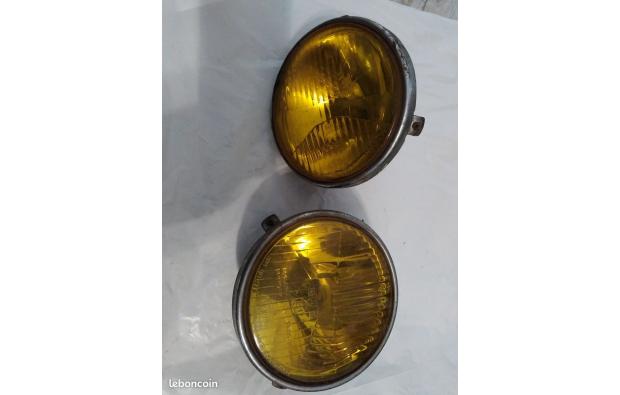 Paire de phare jaune bmw E24 Paire de phare jaune bmw E24